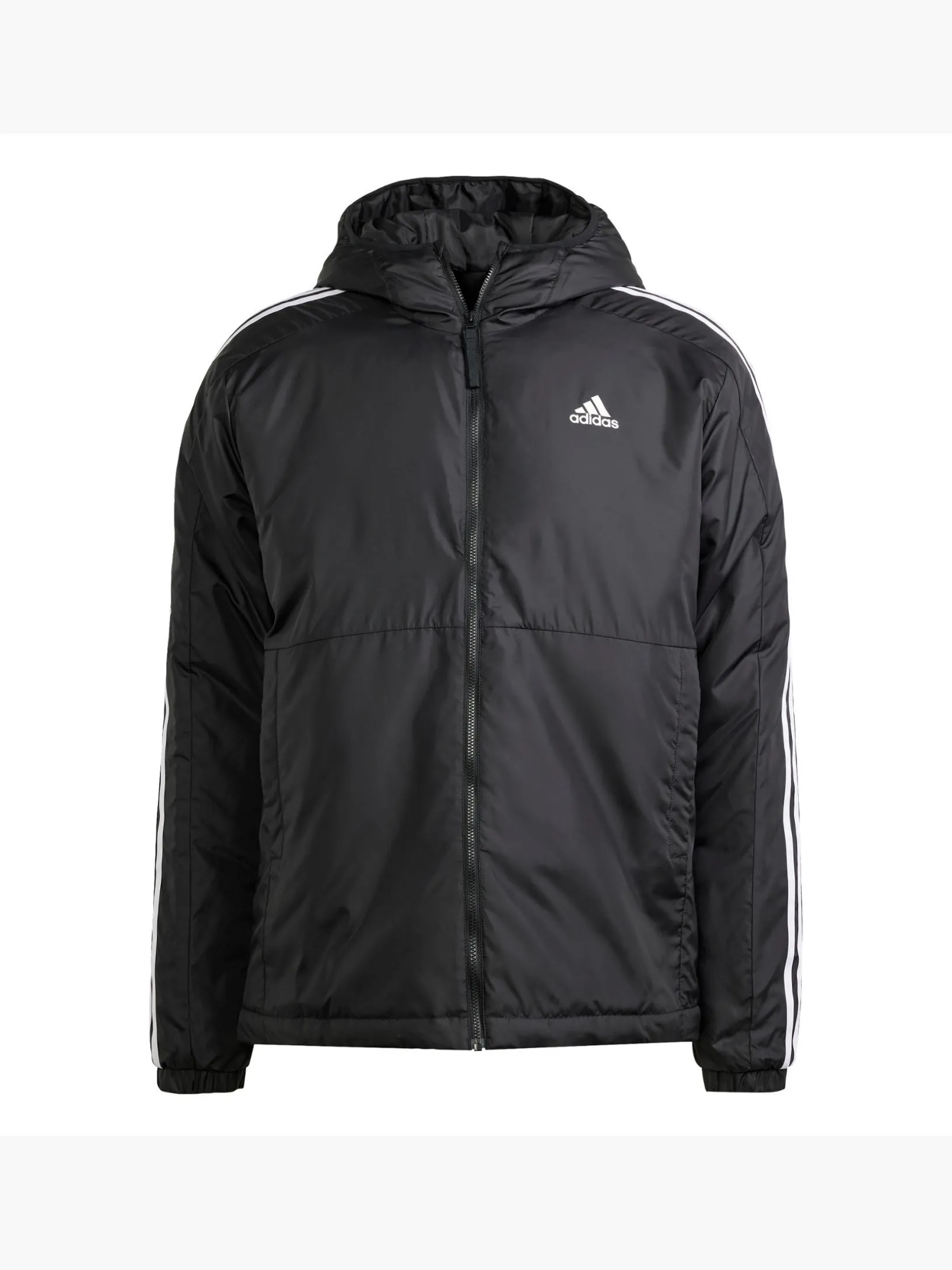 Essentials 3-Streifen Insulated Hooded Jacke