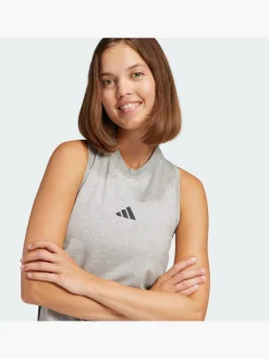 Essentials 3-Streifen Long Racerback Kleid