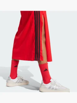 Essentials 3-Streifen Long Racerback Kleid