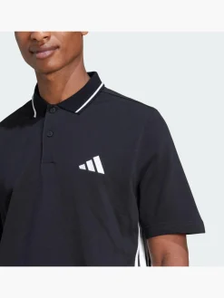 Essentials 3-Streifen Piqué Poloshirt