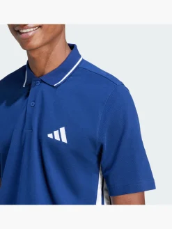 Essentials 3-Streifen Piqué Poloshirt