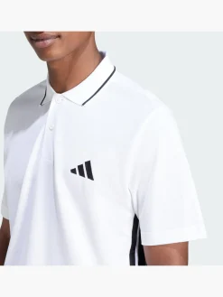 Essentials 3-Streifen Piqué Poloshirt