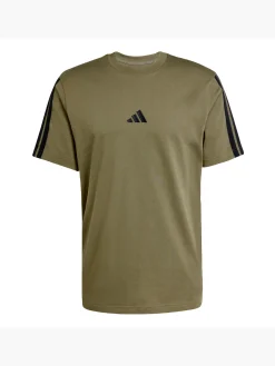 Essentials 3-Streifen Single Jersey T-Shirt