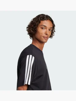 Essentials 3-Streifen Single Jersey T-Shirt