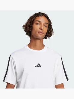 Essentials 3-Streifen Single Jersey T-Shirt