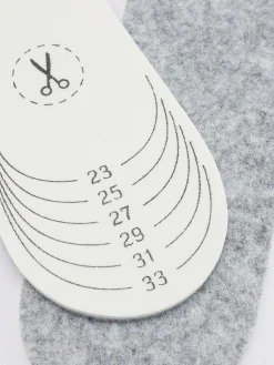 Filzsohle Gr. 22 - 36