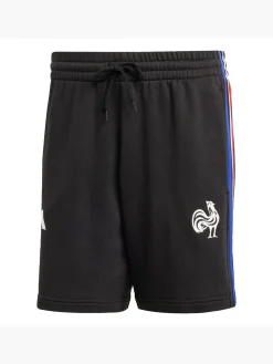 Frankreich Essentials 3-Streifen French Terry Shorts