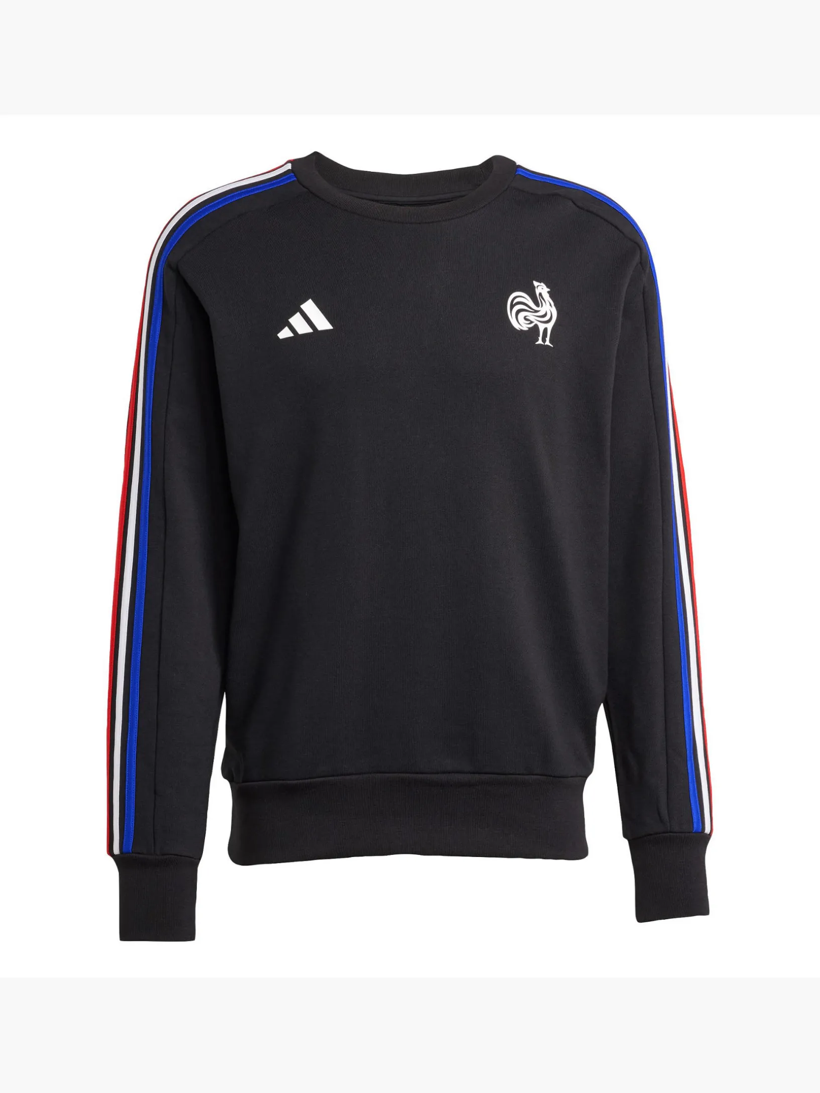 Frankreich Essentials 3-Streifen Sweatshirt