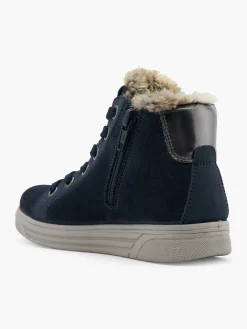 Hoher Leder Sneaker HUA, Weite M