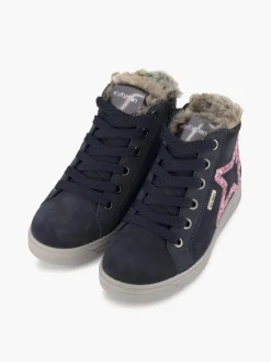 Hoher Leder Sneaker HUA, Weite M