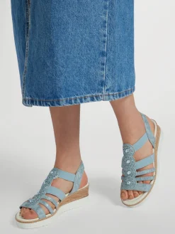 Komfort Keilsandalette