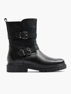 Leder Bikerboots