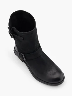 Leder Bikerboots