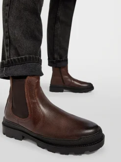 Leder Chelsea Boots