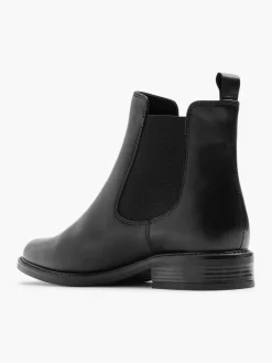 Leder Chelsea Stiefelette
