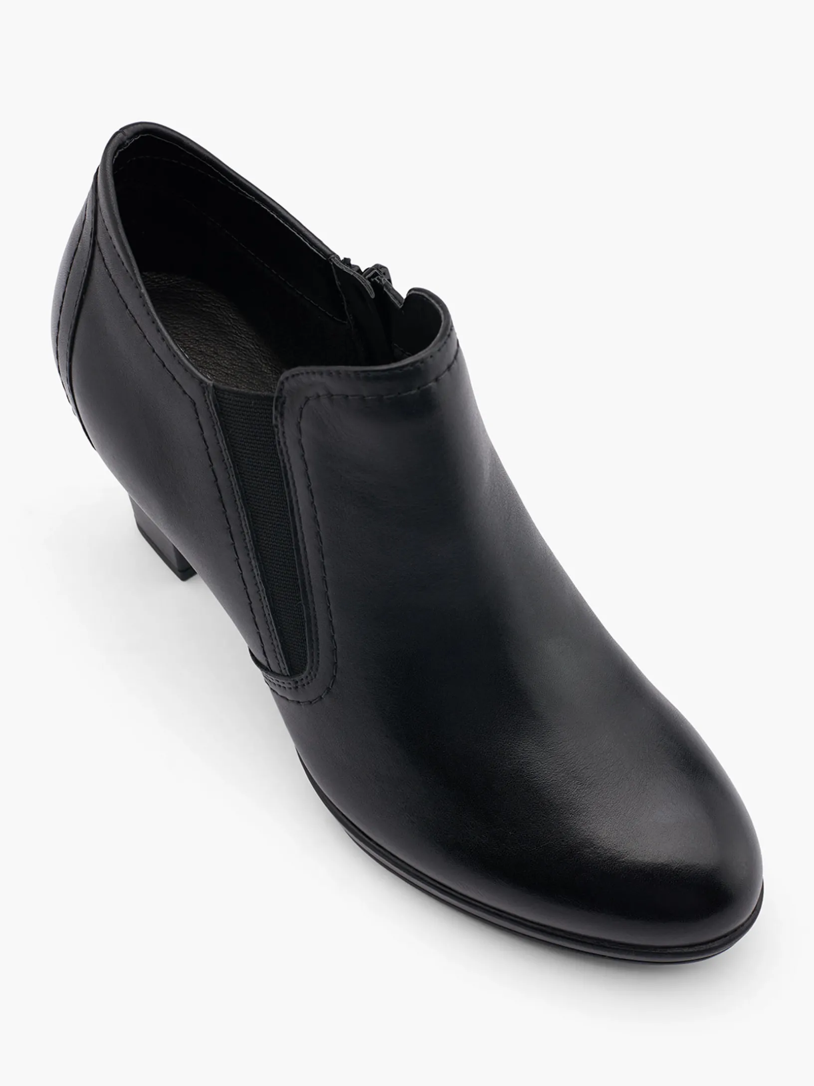 Leder Hochfront Pumps