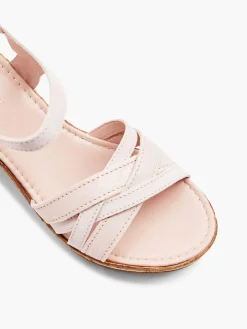 Leder Keilsandalette