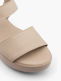 Leder Keilsandalette