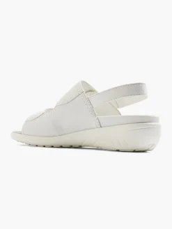 Leder Komfort Keilsandalette