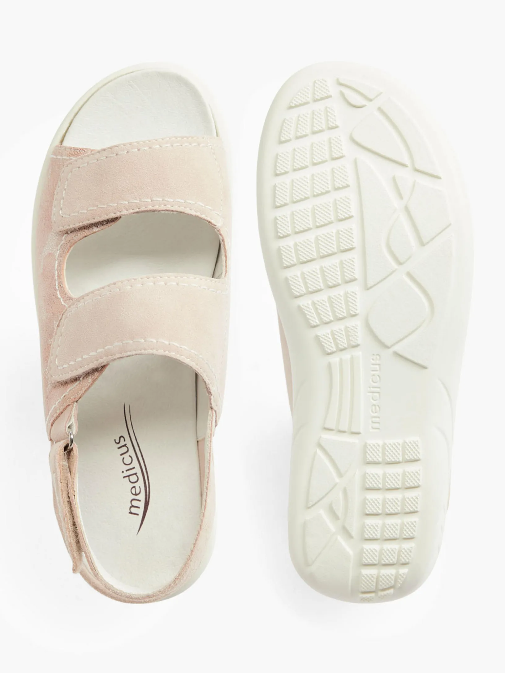 Leder Komfort Keilsandalette