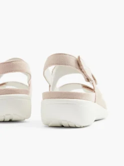 Leder Komfort Keilsandalette