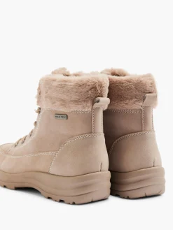 Leder Komfort Schnürboots