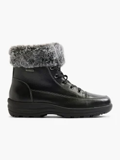 Leder Komfort Schnürboots