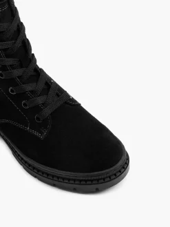 Leder Komfort Schnürboots