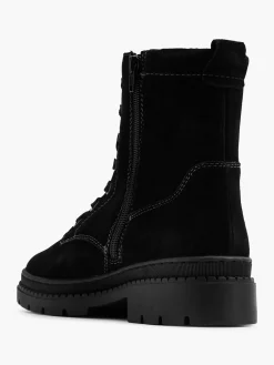 Leder Komfort Schnürboots