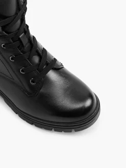 Leder Komfort Schnürboots