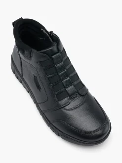 Leder Komfort Schnürboots