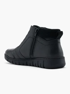 Leder Komfort Schnürboots