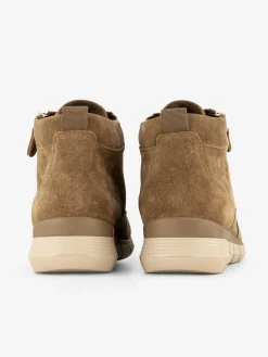 Leder Komfort Schnürboots