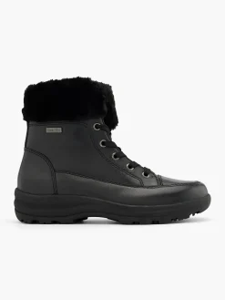 Leder Komfort Schnürboots