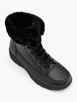 Leder Komfort Schnürboots