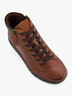 Leder Komfort Schnürer