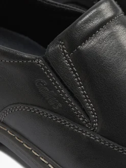 Leder Komfort Slipper