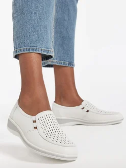 Leder Komfort Slipper