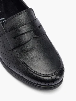 Leder Komfort Slipper