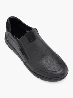 Leder Komfort Slipper