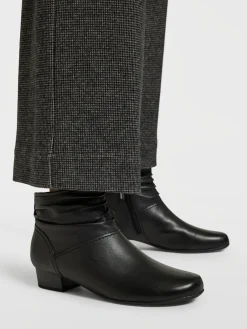 Leder Komfort Stiefelette