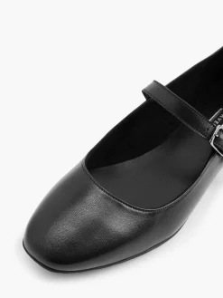 Leder Mary Jane Ballerina