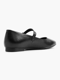 Leder Mary Jane Ballerina