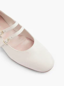 Leder Mary Jane Ballerina