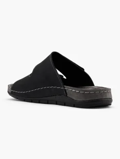 Leder Pantolette