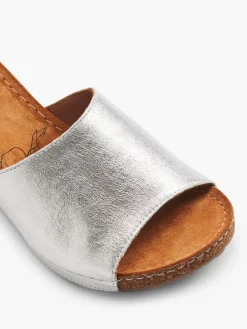 Leder Pantolette