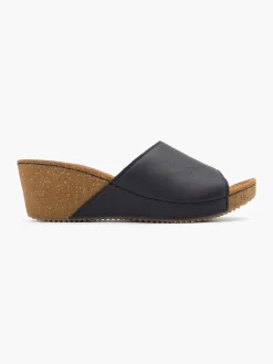 Leder Pantolette