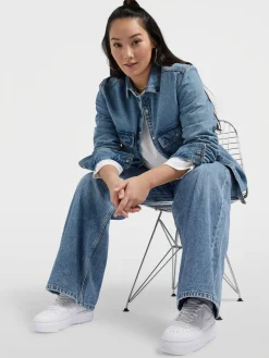 Leder Platform Sneaker W COURT VISION ALTA LTR