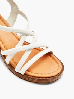 Leder Sandalette