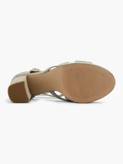 Leder Sandalette